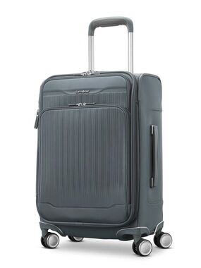 Samsonite Silhouette 18 Softside Spinner Slate Gray Carry-On Spinner suitcase